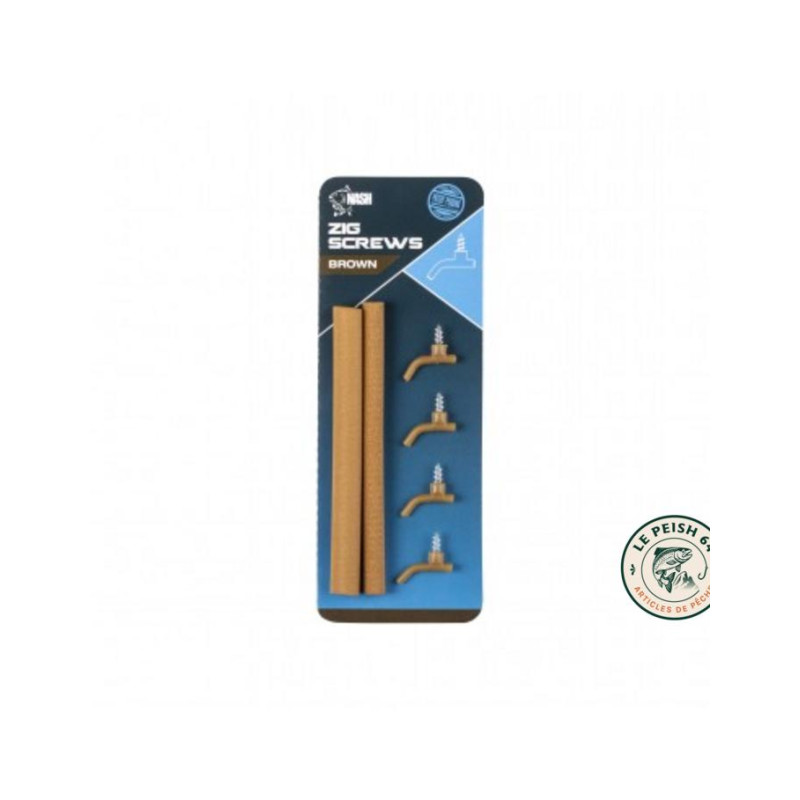Zig Screws Black | Le Peish 64