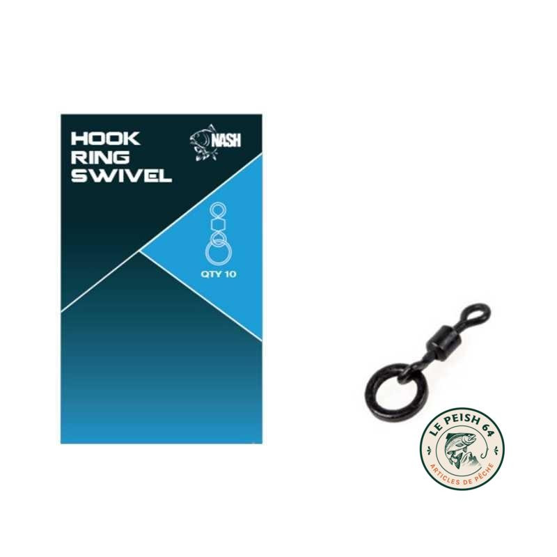 Hook Ring Swivel x10 | Le Peish 64