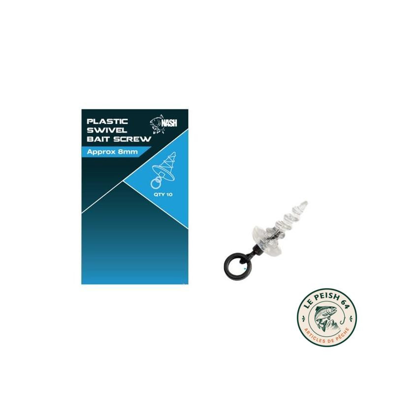 Plastic Swivel Bait Screw 8mm | Le Peish 64