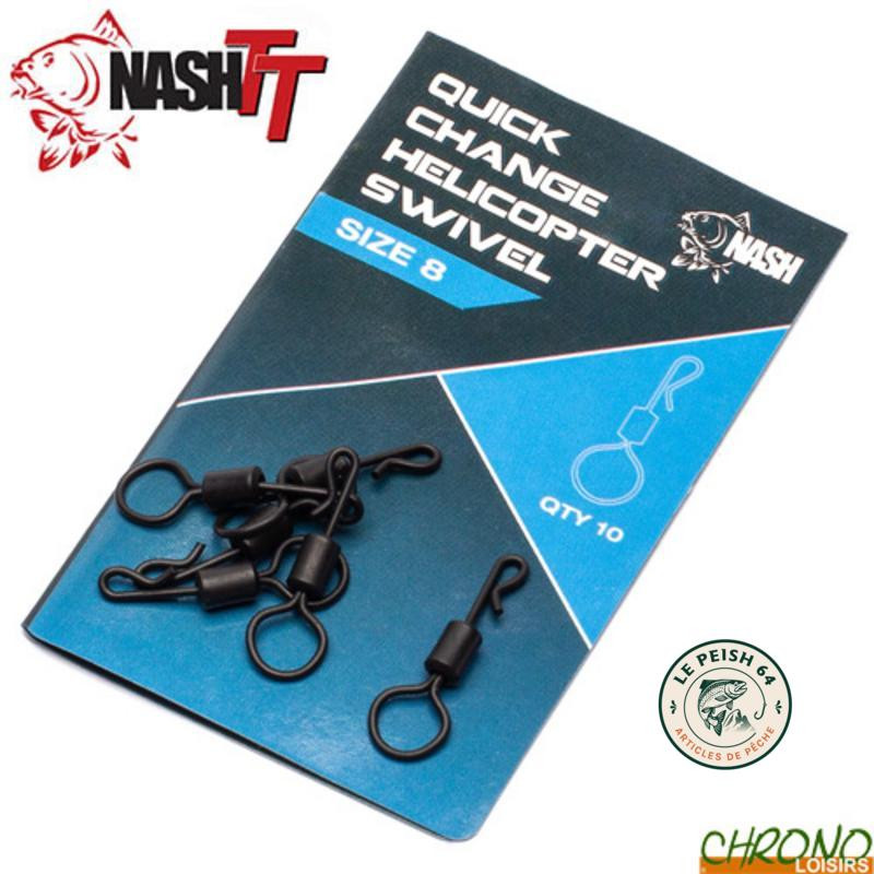Quick Change Helicopter Swivel Size 8 | Le Peish 64