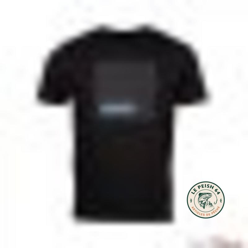 T-shirt Nash Elasta-Breathe noir M | Le Peish 64