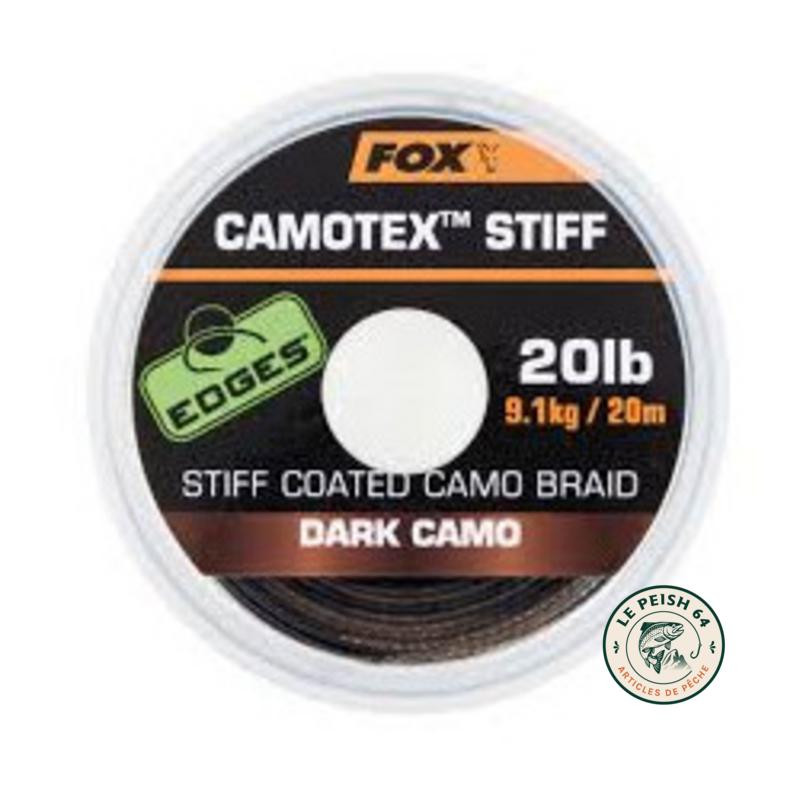 Camotex Semi Stiff Dark Camo 20lb 20m | Le Peish 64