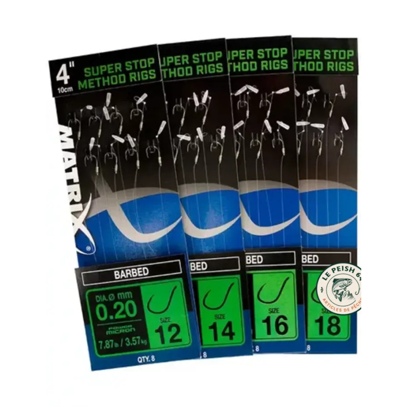 Super Stop Method Rigs 0,20 mm H12 | Le Peish 64