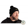 BOBBLE BEANIE HAT BLACK | Le Peish 64