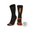 Thermolite Long Socks Black/Orange 40-43 | Le Peish 64