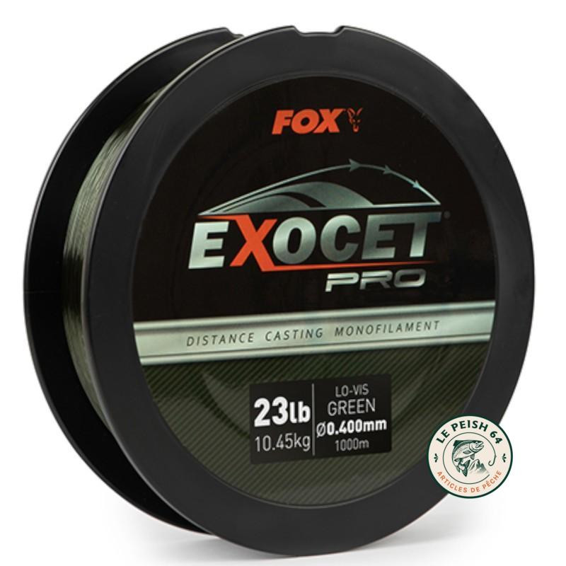 Exocet Pro Green 0,40 mm 1000 m | Le Peish 64