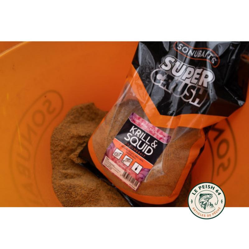 Super Crush Krill & Squid 2kg | Le Peish 64