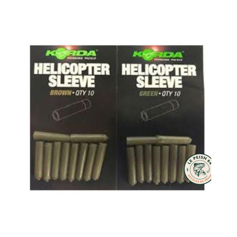 Helicopter Sleeve Green x10 | Le Peish 64