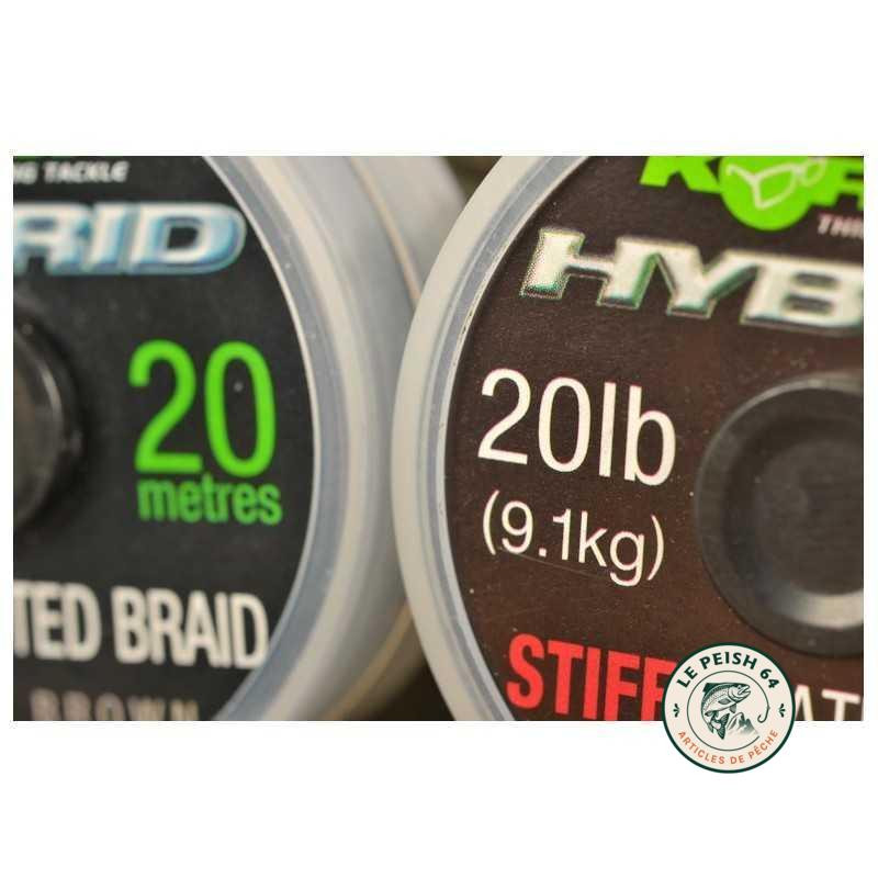 Hybrid Stiff 20lb Gravel Brown | Le Peish 64