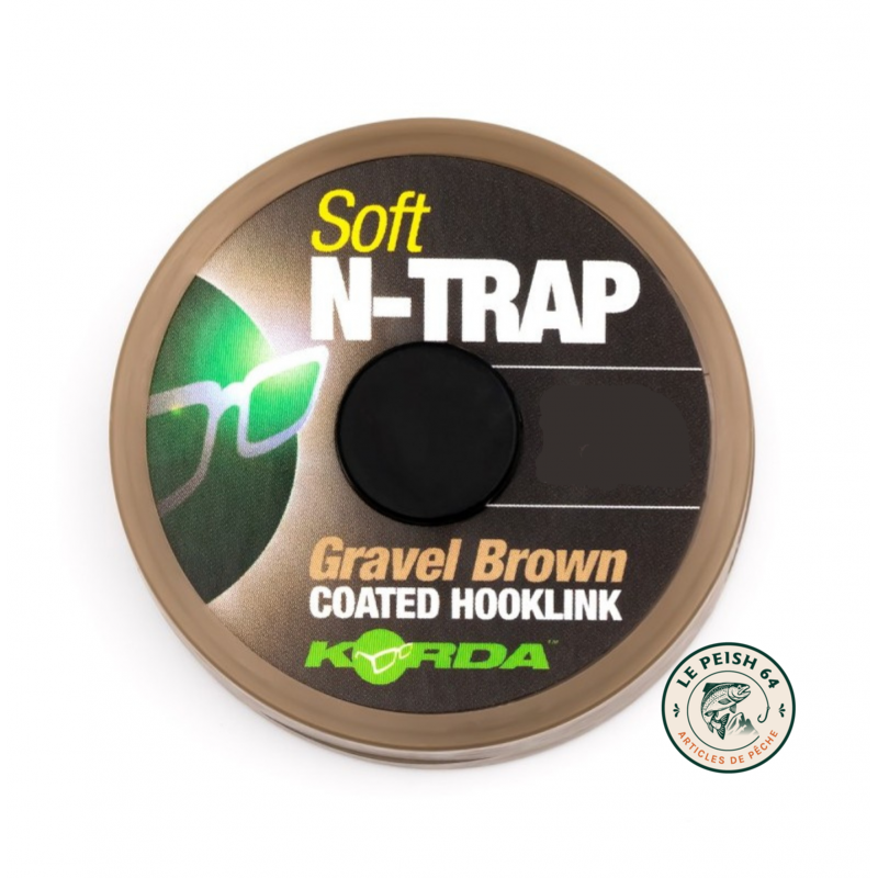 N-Trap Soft 20lb Gravel Brown | Le Peish 64