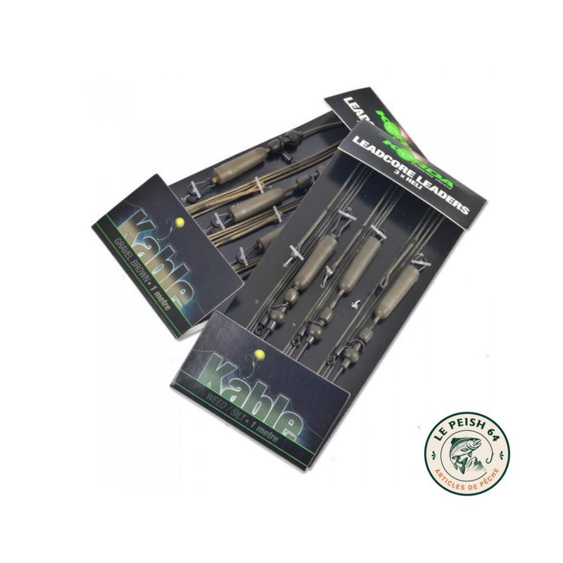 Leadcore Leader Heli Weed/Silt | Le Peish 64