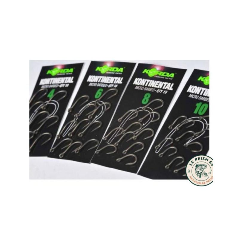 Korda Kontinental Micro Barbed 6 | Le Peish 64