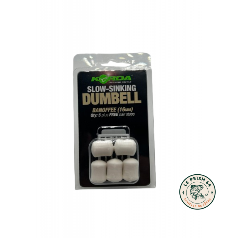 Dumbell Slow-Sinking 16mm Blanc | Le Peish 64