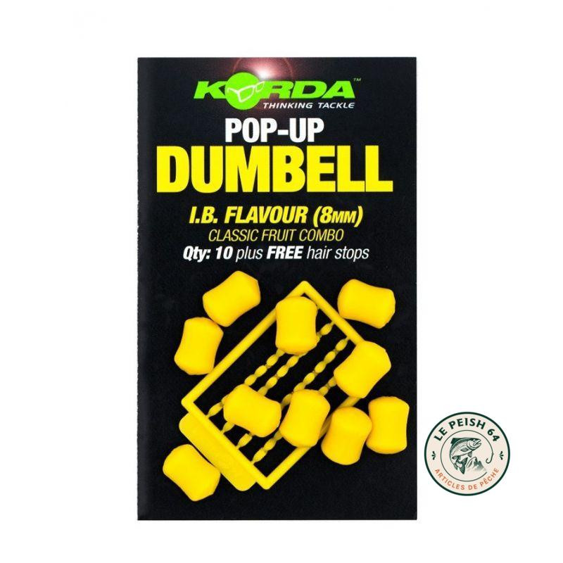 Dumbell Pop-Up IB 8mm Jaune | Le Peish 64