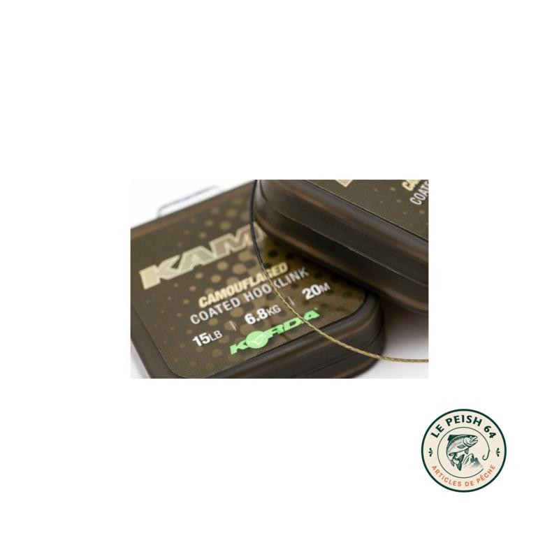 Kamo 20lb Coated Hooklink | Le Peish 64