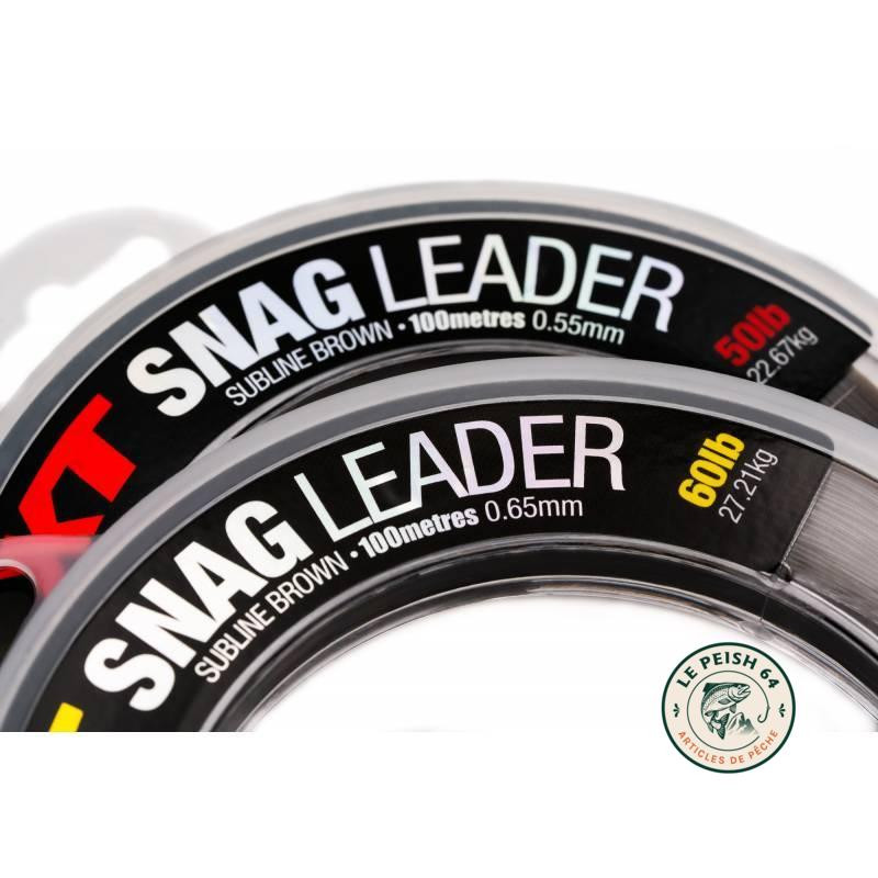 XT Snag Leader Subline Brown 0,65 mm | Le Peish 64