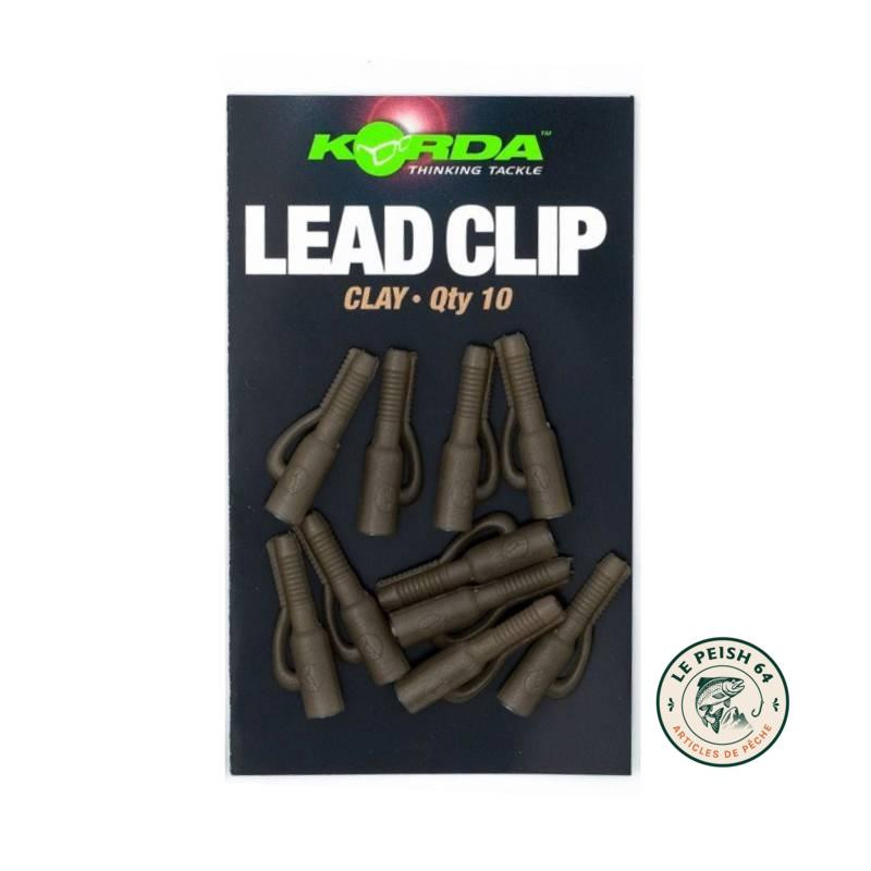 Korda Lead Clip Clay x10 | Le Peish 64