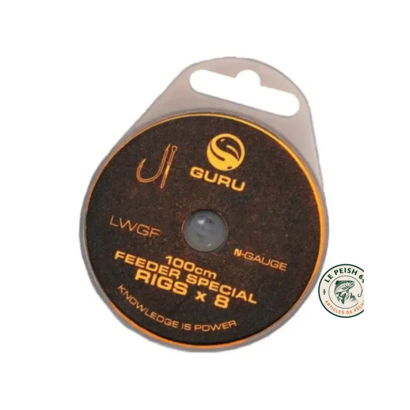 LWGF Feeder Special Rigs 100cm 0,15mm n12 | Le Peish 64