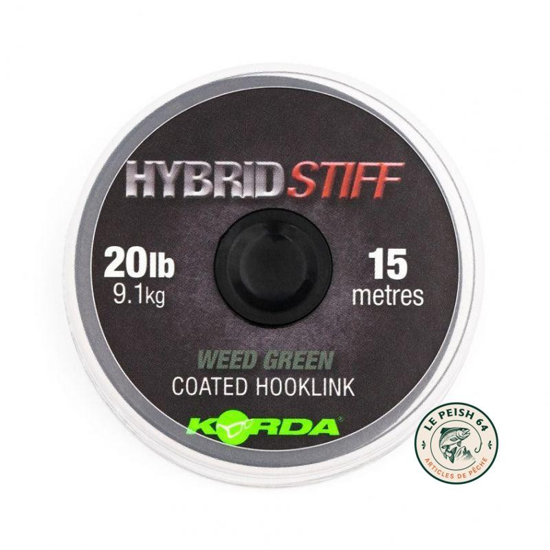Korda Hybrid Stiff Weed Green 20lb 15m | Le Peish 64
