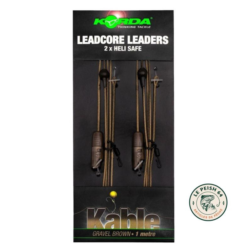 Leadcore Leaders Heli Safe Gravel 1m 2pcs | Le Peish 64