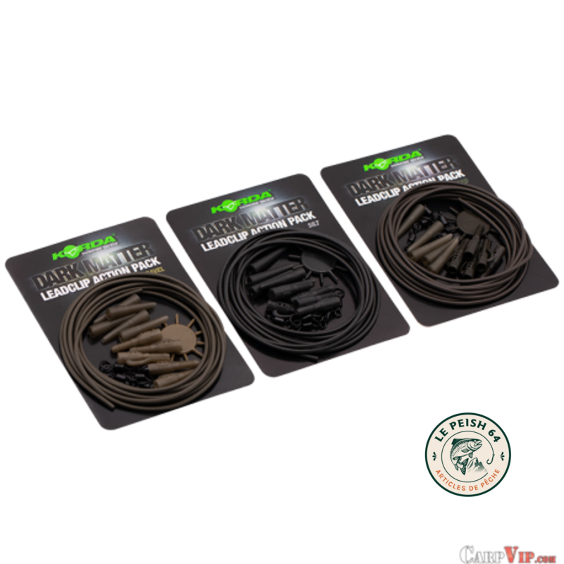 Dark Matter Lead Clip Action Pack Weed | Le Peish 64