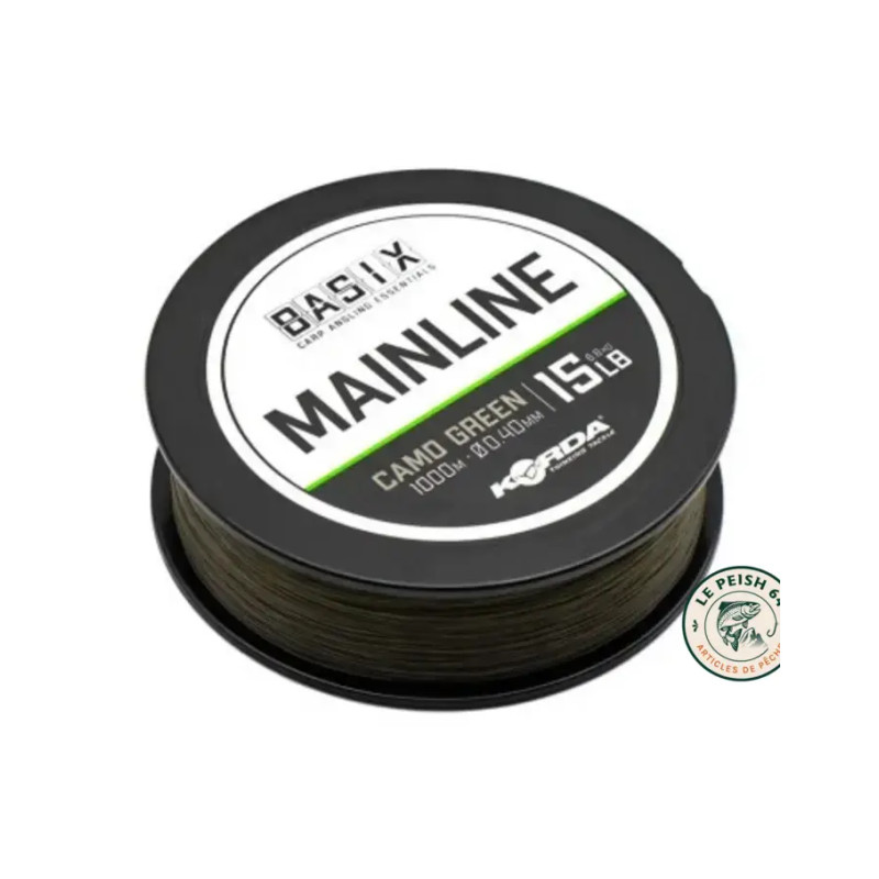 Basix Mainline Camo Green 0,40 mm | Le Peish 64