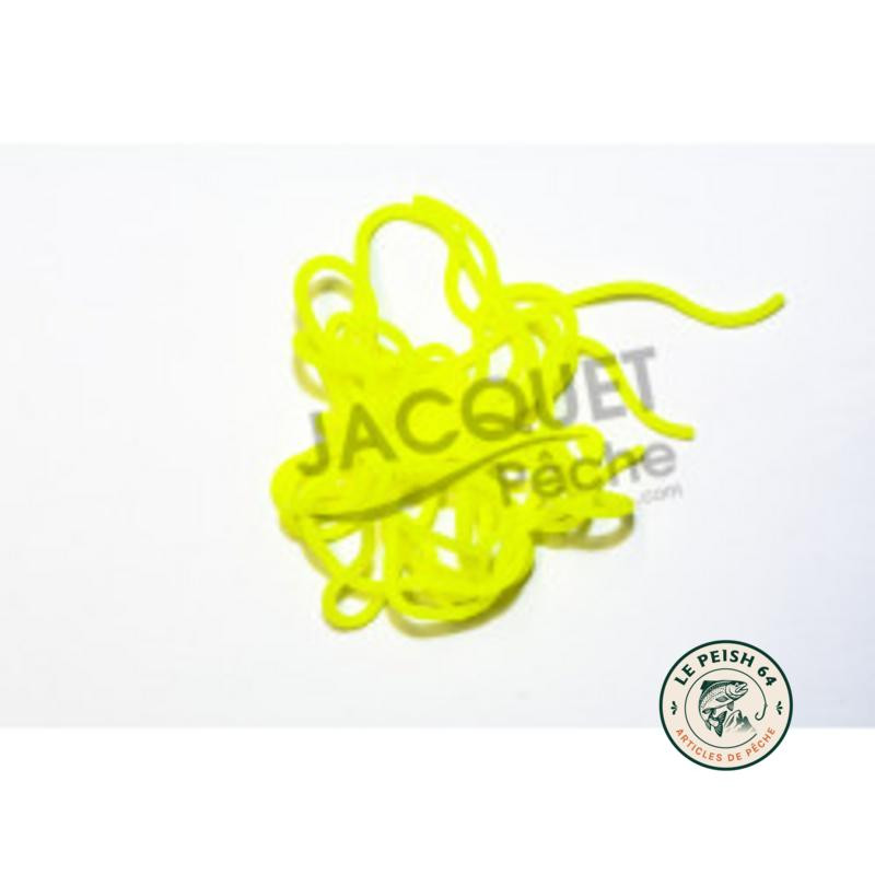 Squirmy Worms Fluo Yellow | Le Peish 64