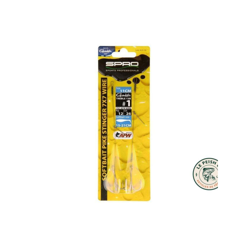 Zander Stinger 7x7 6cm T.8 | Le Peish 64