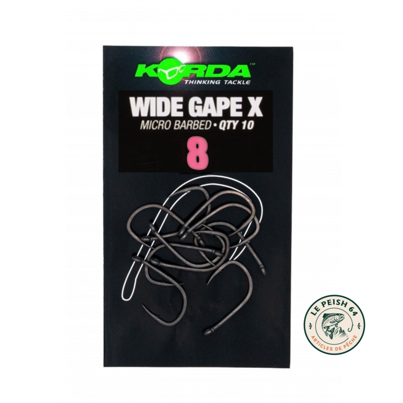 Korda Wide Gape X 8 Micro Barbed | Le Peish 64