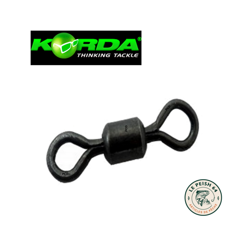 Korda Micro Rig Swivel Size 20 x20 | Le Peish 64