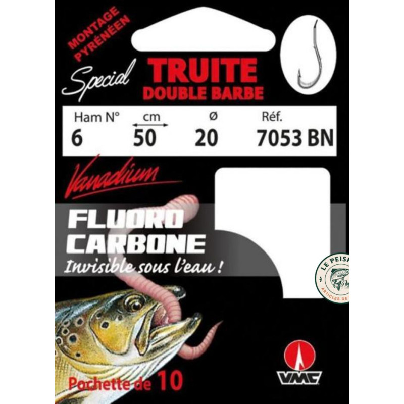 Spécial Truite Double Barbe H6 50cm | Le Peish 64