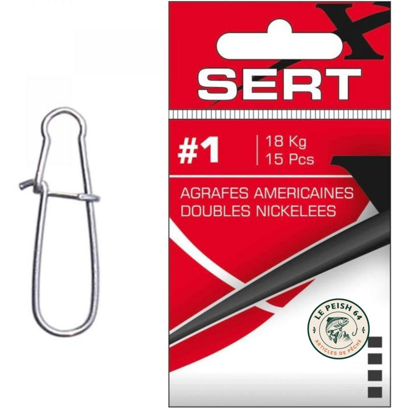 Agrafes double N2 | Le Peish 64