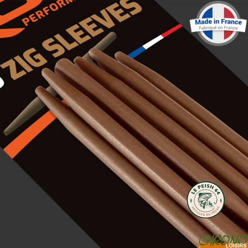 15 Zig Sleeves Brown | Le Peish 64