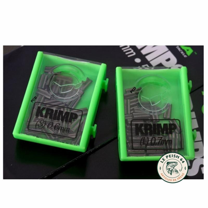 Korda Krimps 0,6 mm par 50 | Le Peish 64