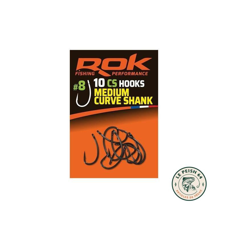 ROK CS Hooks Curve Shank T6 | Le Peish 64