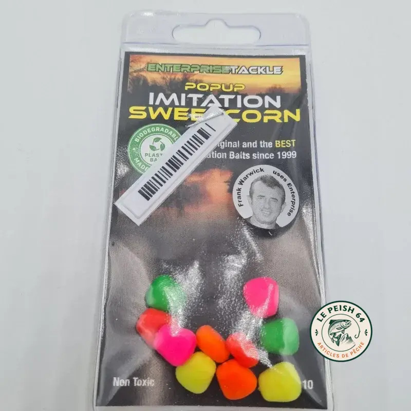 Imitation maïs flottant multicolor x10 | Le Peish 64