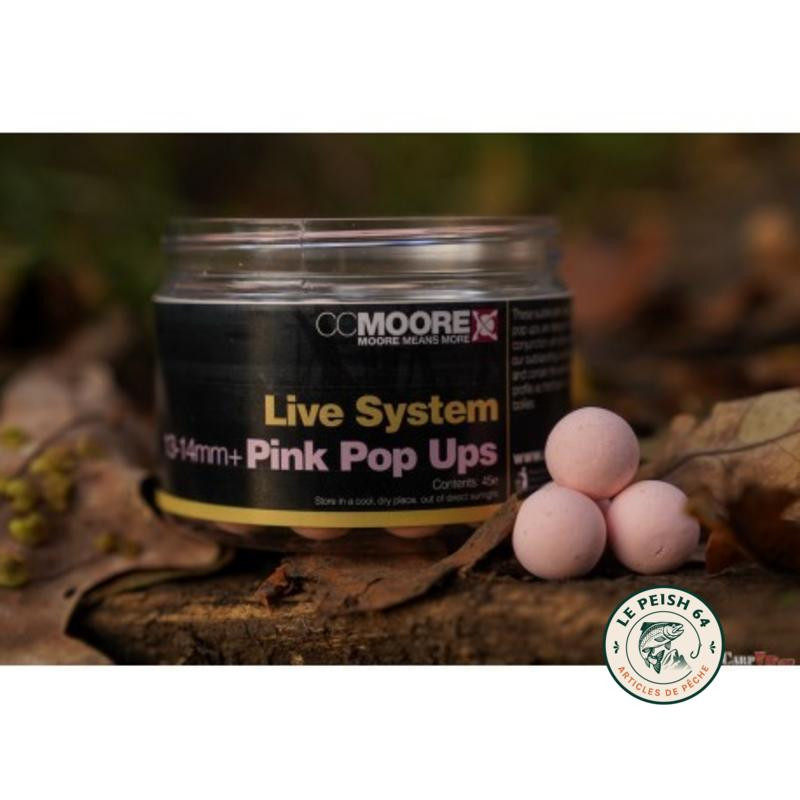 Live System Pink Pop Ups 14mm | Le Peish 64