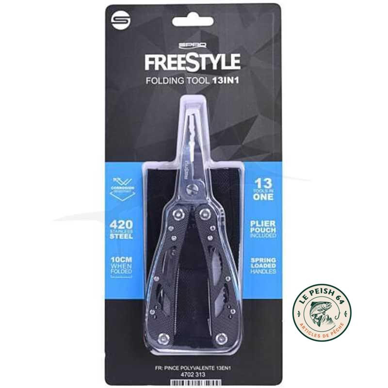 Spro FreeStyle Folding Tool 13in1 | Le Peish 64