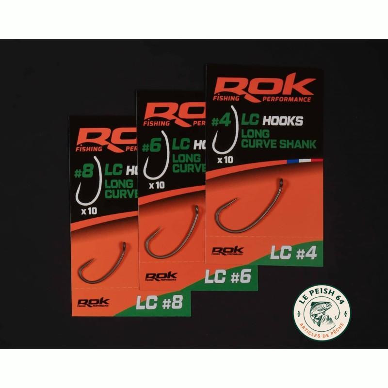 LC Long Curve Shank Hooks Taille 6 | Le Peish 64