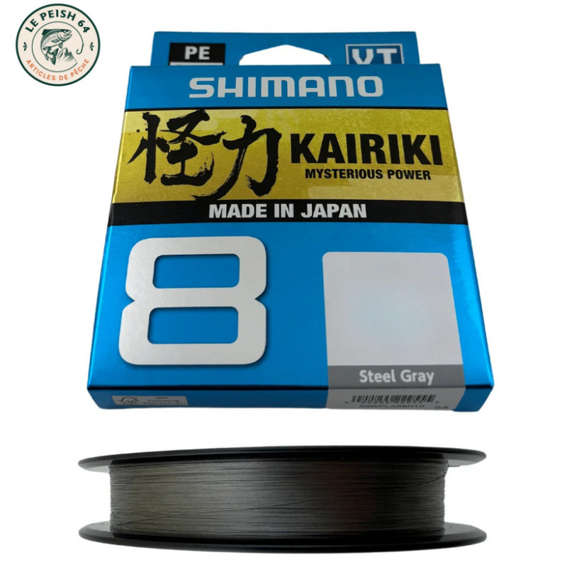 Kairiki 8 0,20 mm 150 m Gray | Le Peish 64