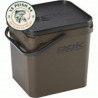 Seau carré ROK 17L Greenish Brown | Le Peish 64
