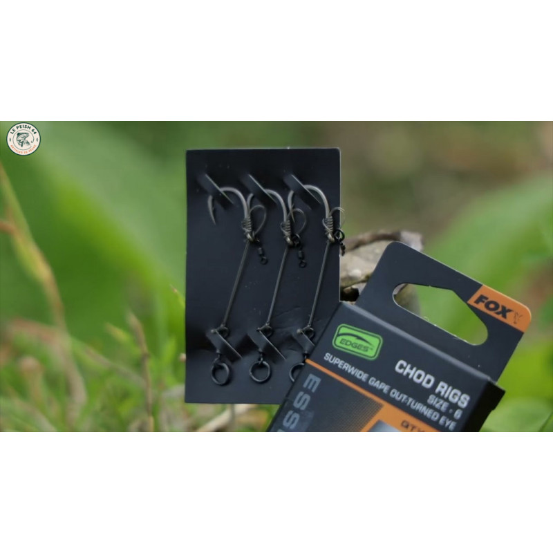 Edges Spinner Rig Size 4 3pcs | Le Peish 64