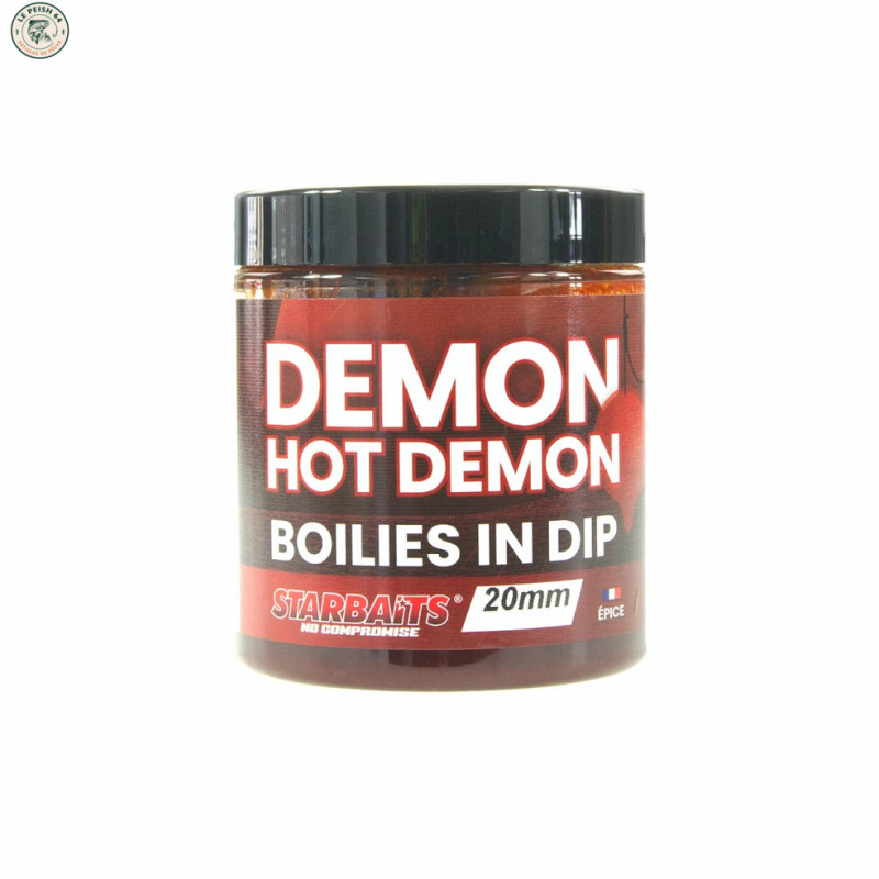 Hot Demon Boilies in Dip 20 mm | Le Peish 64