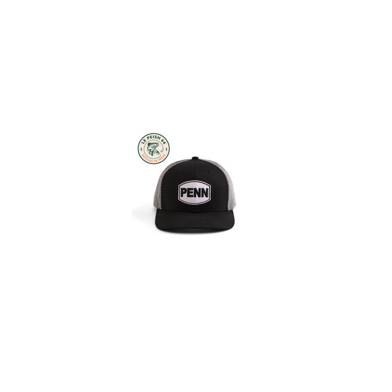 PENN Trucker Heather Black Grey | Le Peish 64