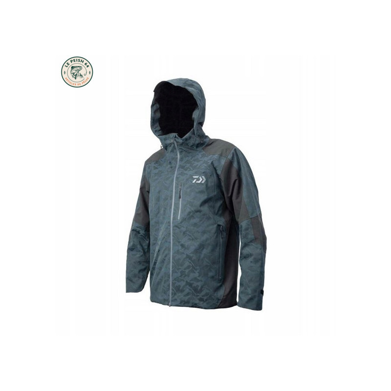 Veste pluie Daiwa Steel Gray T.L | Le Peish 64