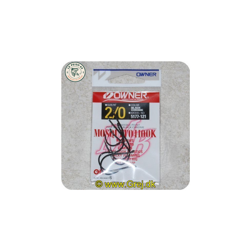 Mosquitos Hook Size 2/0 | Le Peish 64