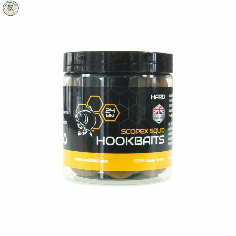 Hard Hookbaits Scopex Squid 20 mm | Le Peish 64