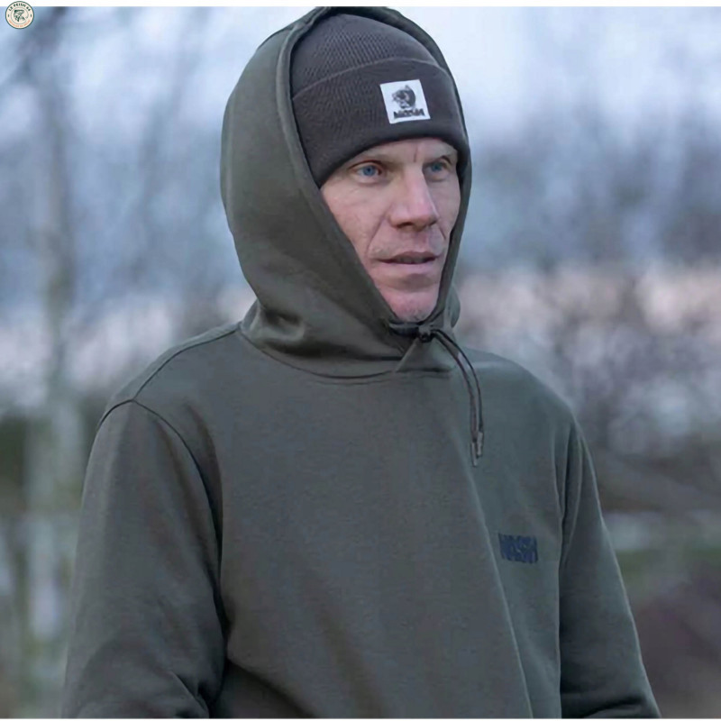 Carp Logo Hoodie Green M | Le Peish 64