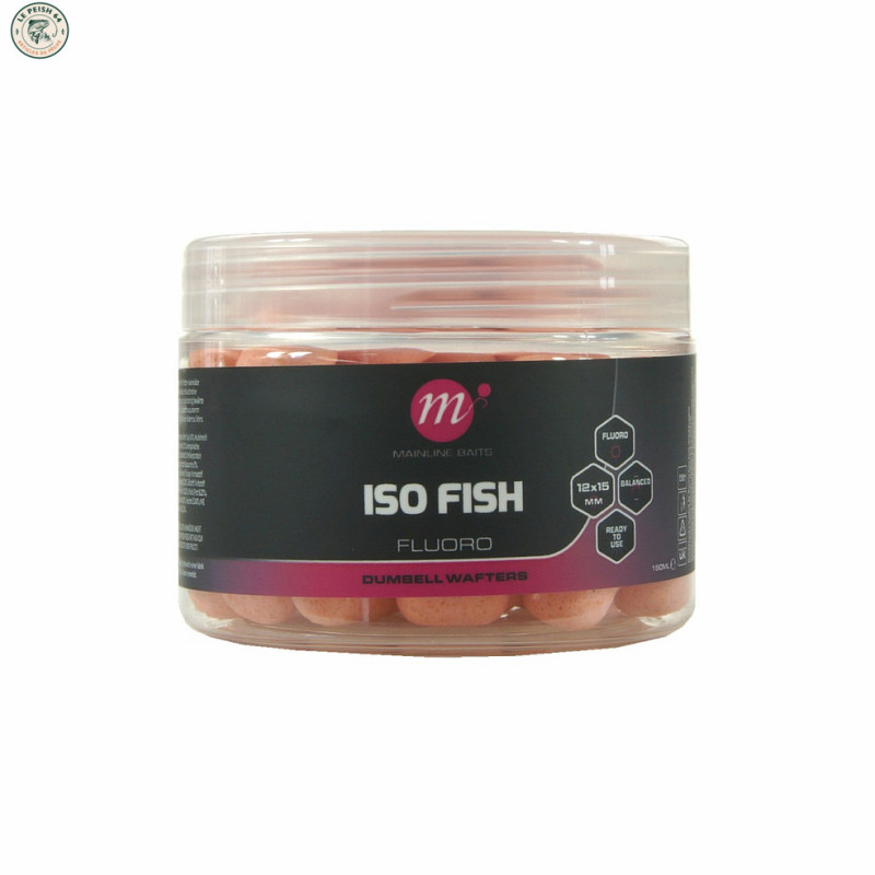 ISO Fish Fluoro Dumbell Wafters Pink | Le Peish 64
