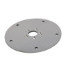 Platine basse ronde acier siège Ø180 | Le Peish 64